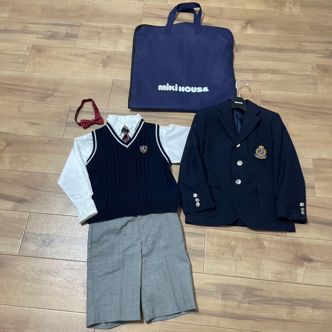 【美品】miki house フォーマルスーツ 120