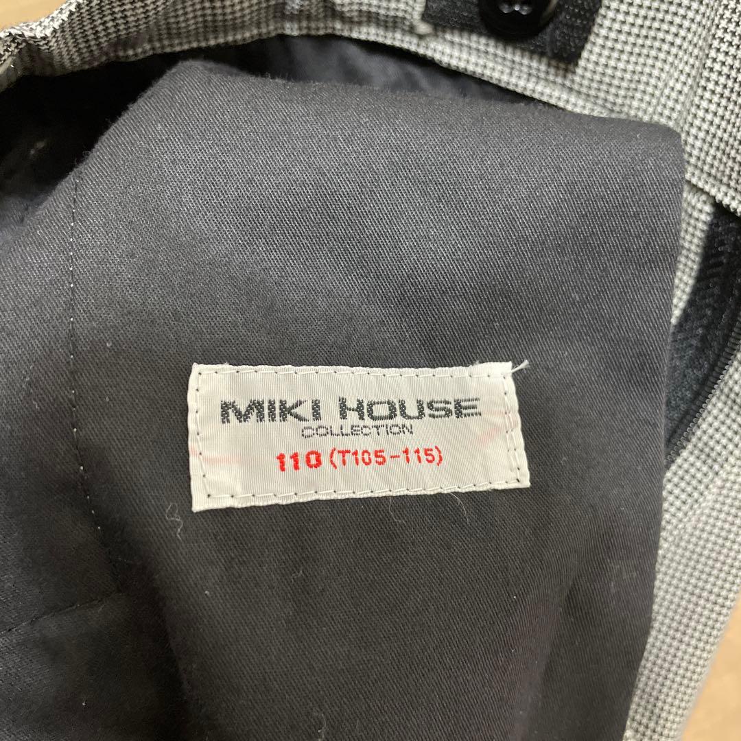 【美品】miki house フォーマルスーツ 120