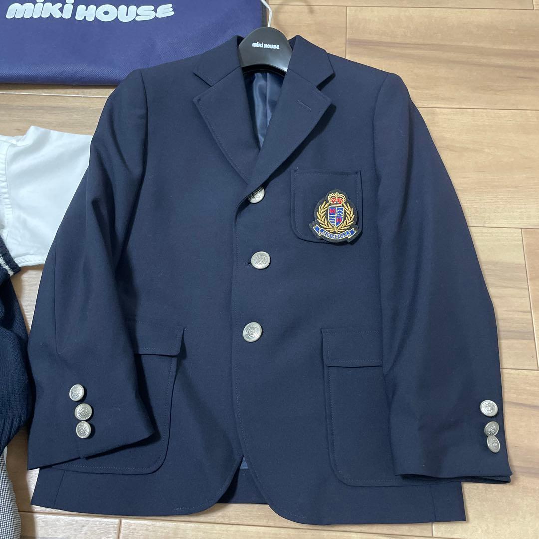 【美品】miki house フォーマルスーツ 120