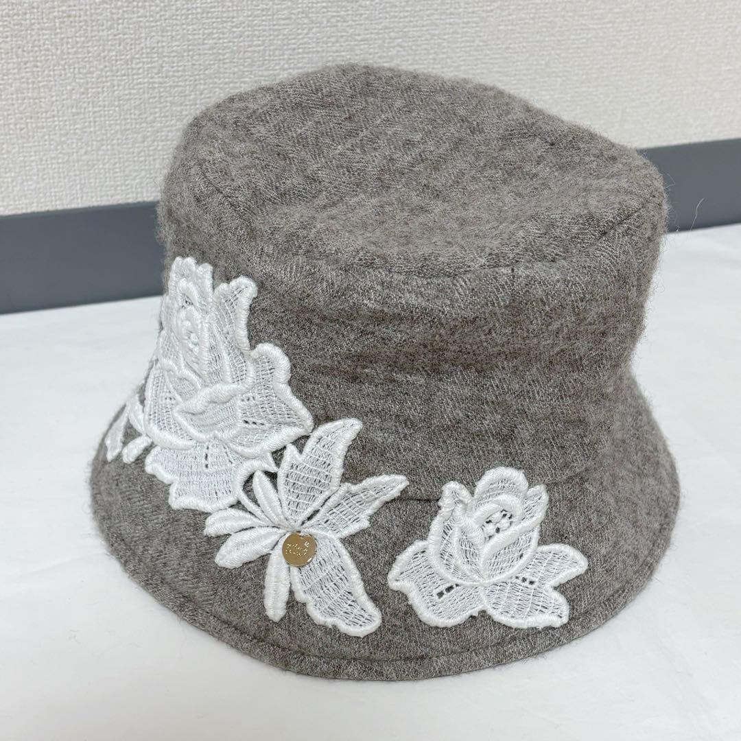 Athena New York アシーナニューヨーク　ウール混　バケットハット