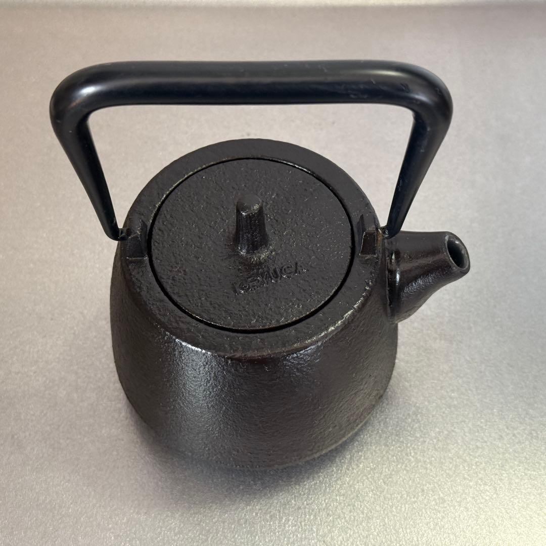 煎茶器 煎茶道具 鉄瓶 急須 350ml 小鉄瓶 瓶座 瓶台 【新品未使用】