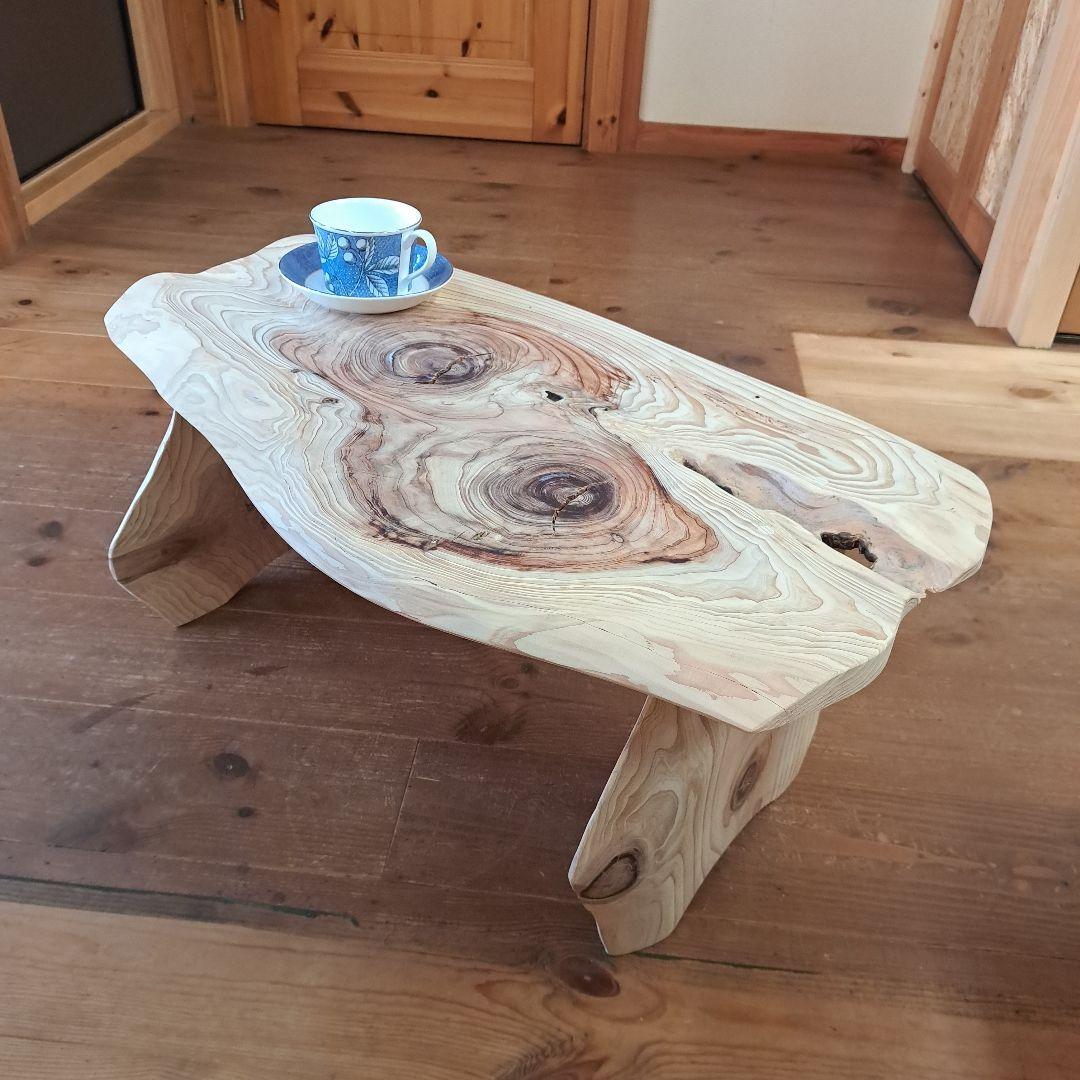 杉無垢ナチュラルウッド コーヒーテーブル