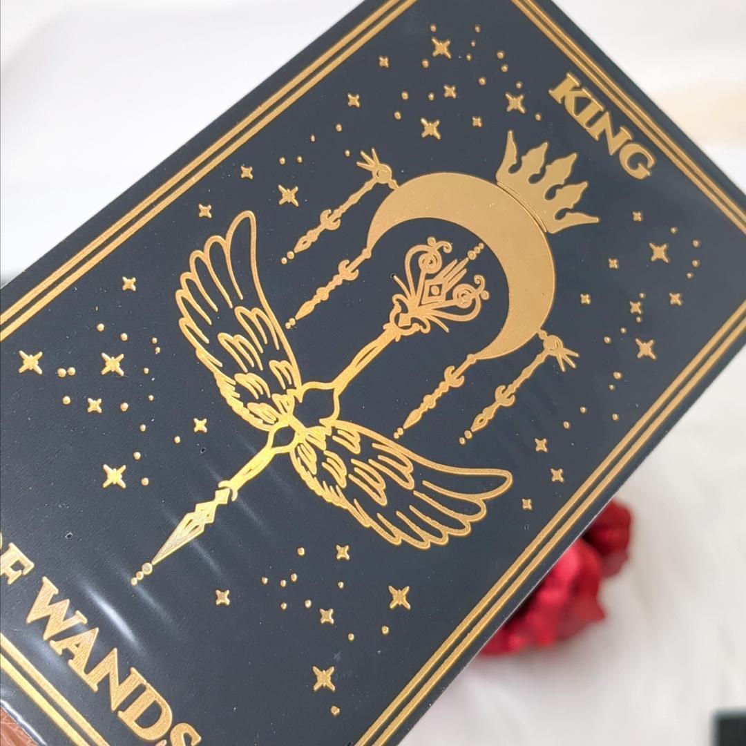 【正規品タロットカード】キラキラ輝くレインボーゴールド箔押し✨ミスティカルデッキ