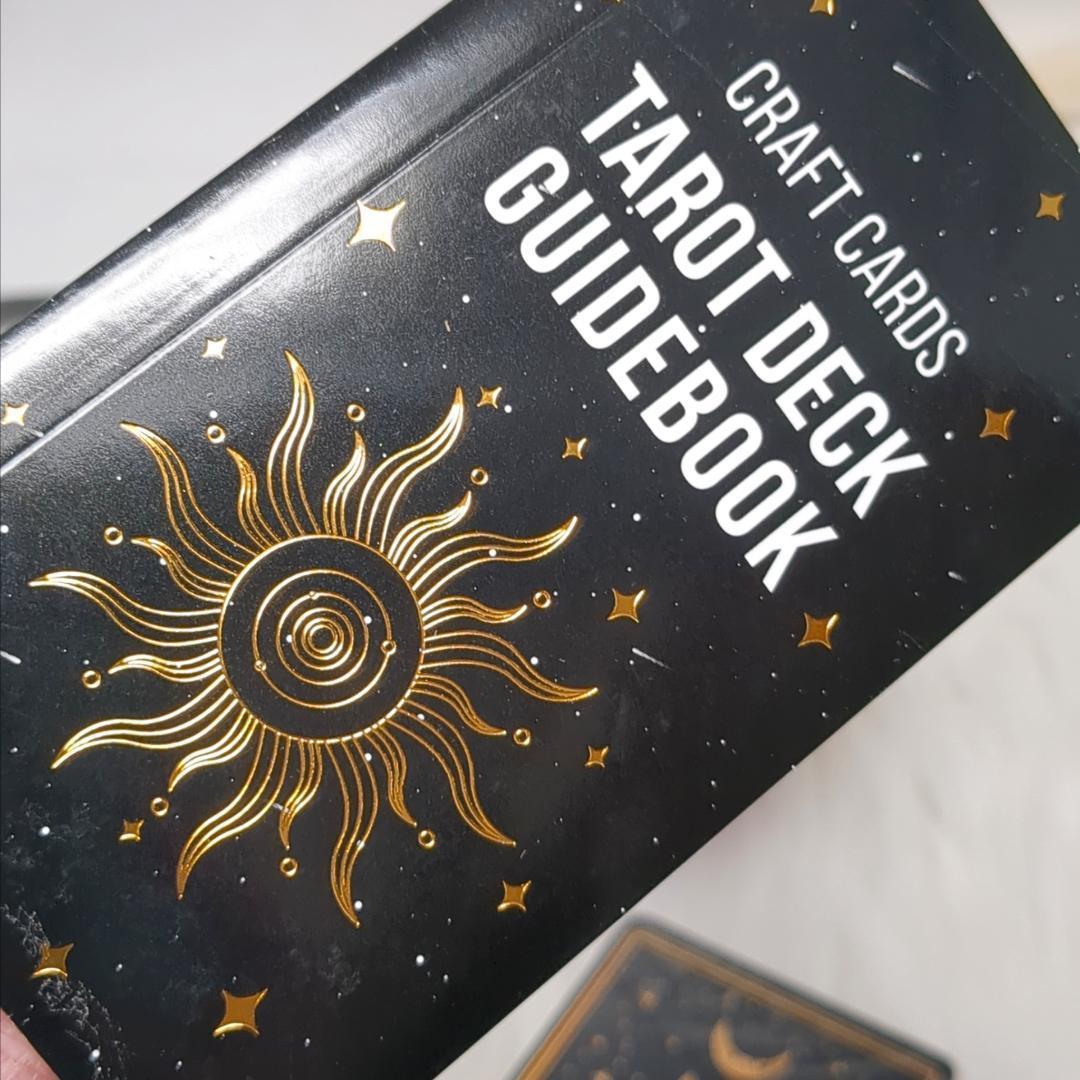 【正規品タロットカード】キラキラ輝くレインボーゴールド箔押し✨ミスティカルデッキ