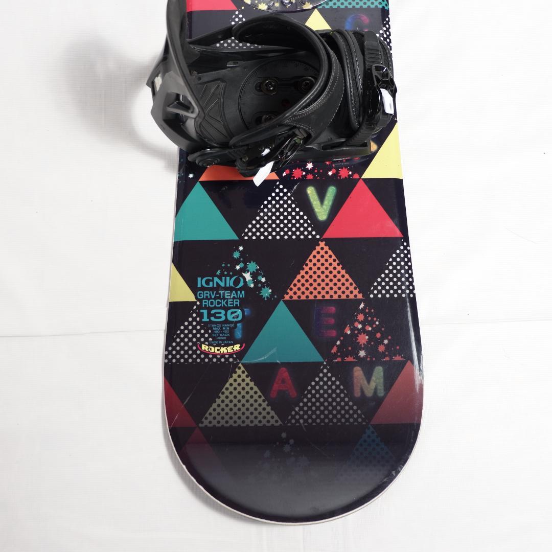 kz IGNIO キッズ スノーボード 130cm ボード＋バイン＋ブーツ