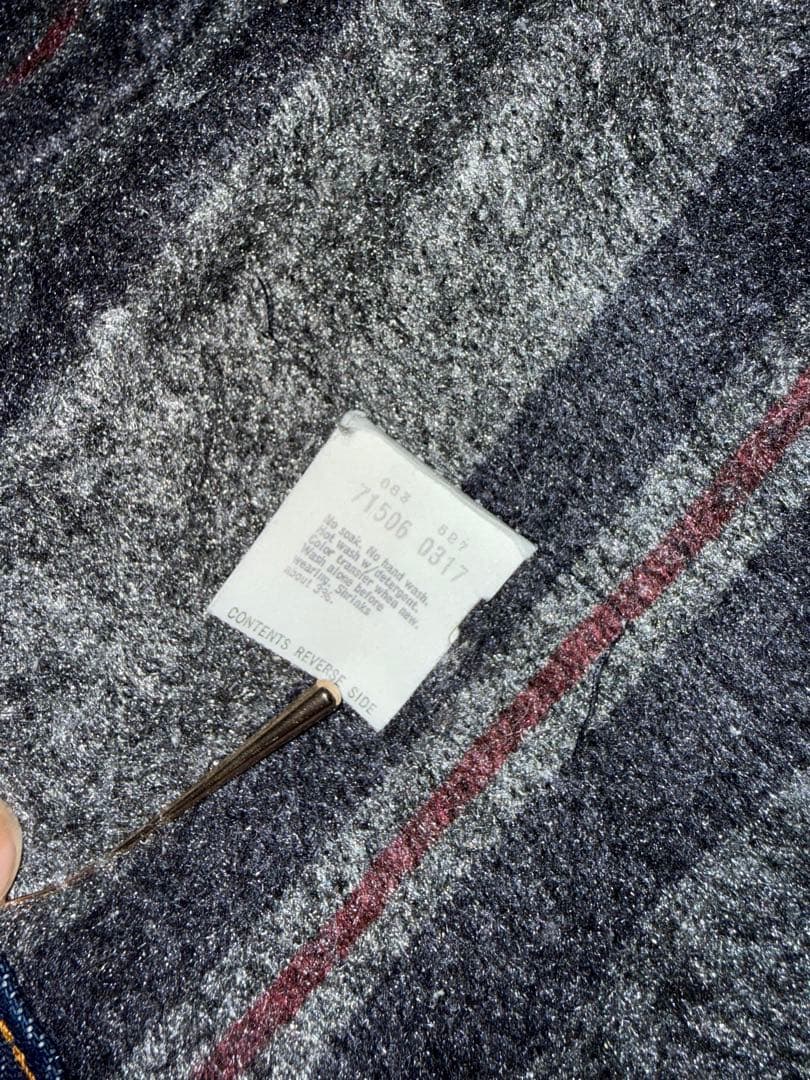 カ*ミ様 Levi's デニムジャケット 71506 44L ブランケット　US