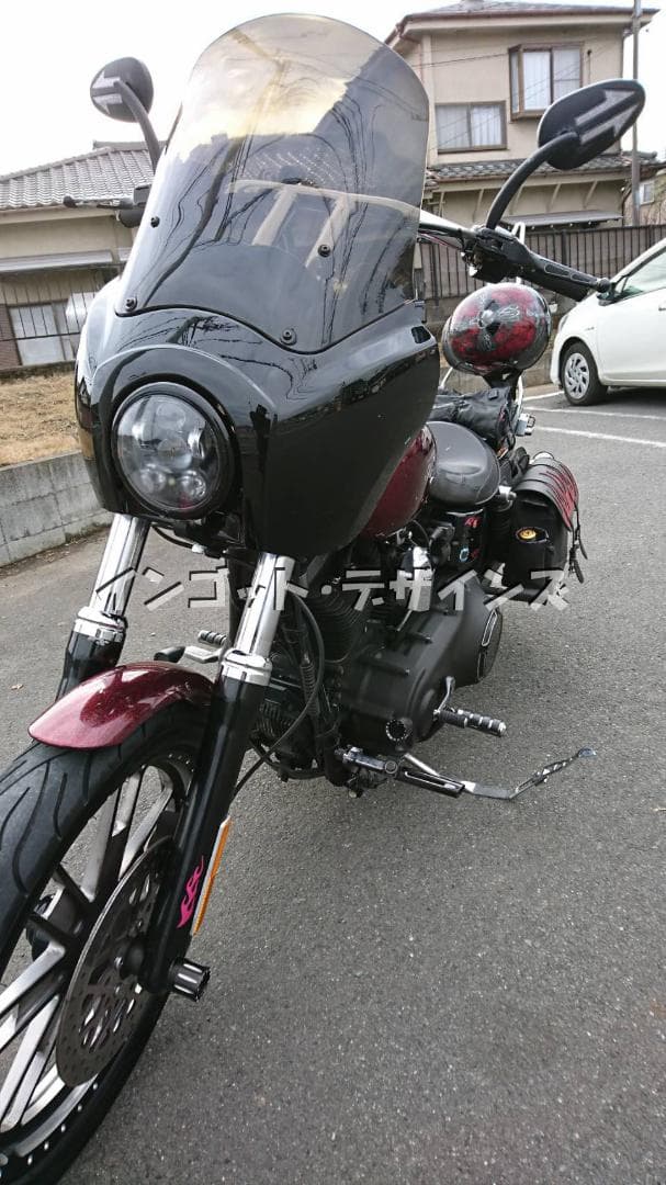 関連動画複数有り ハーレー T-SPORT フェアリング カウル ダイナ FXD