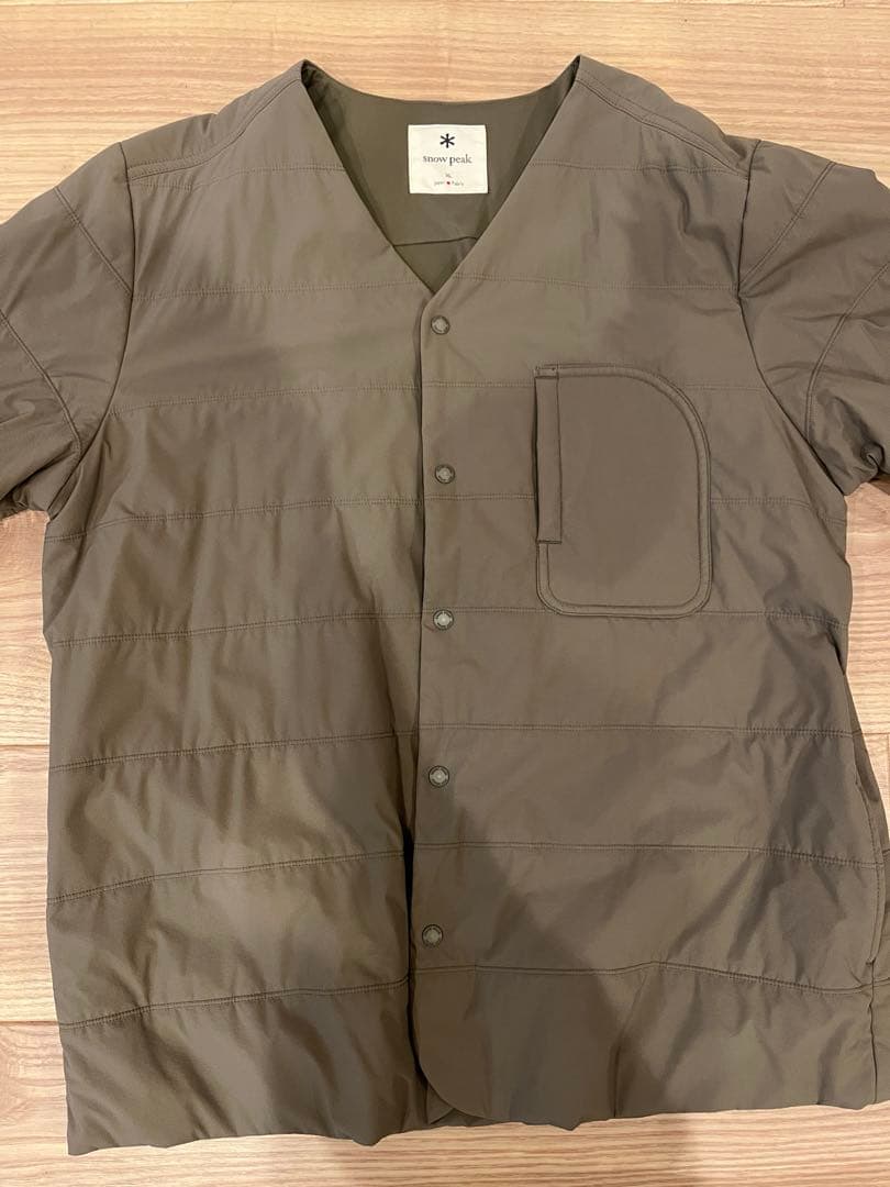 スノーピーク　Flexible Insulated Cardigan