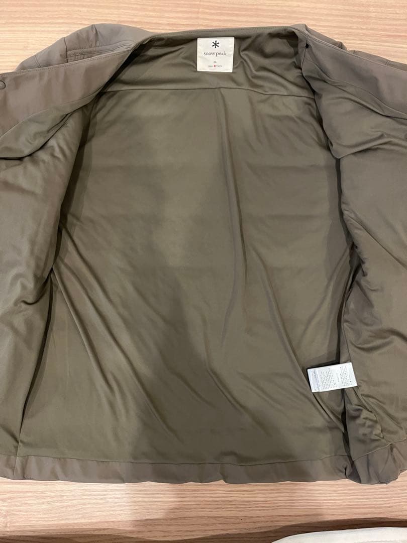 スノーピーク　Flexible Insulated Cardigan