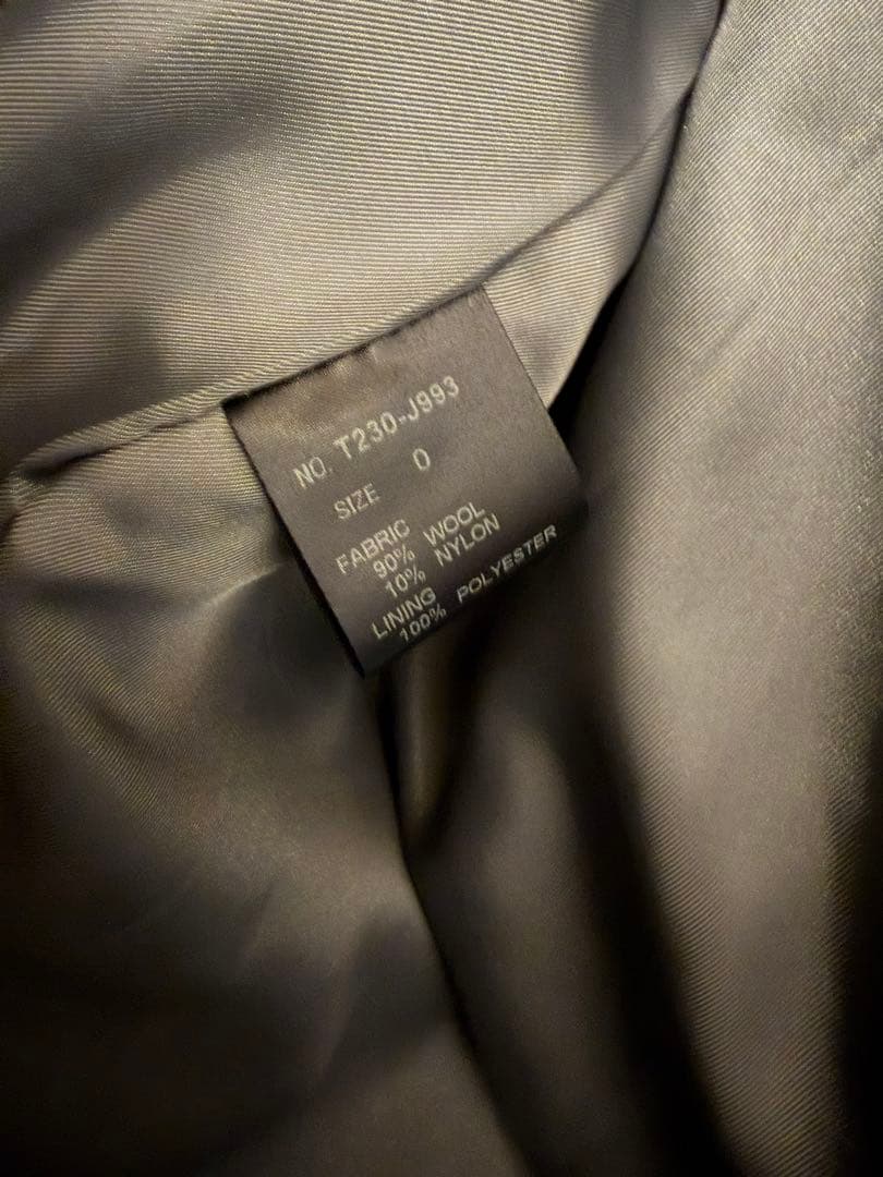 Time is on ヘリンボーンチェスターコート サイズ0