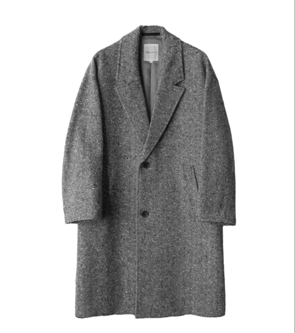 Time is on ヘリンボーンチェスターコート サイズ0