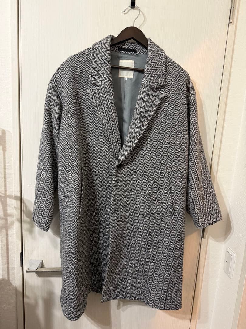 Time is on ヘリンボーンチェスターコート サイズ0