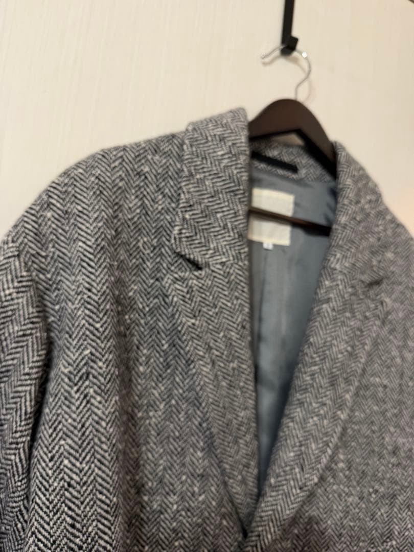 Time is on ヘリンボーンチェスターコート サイズ0