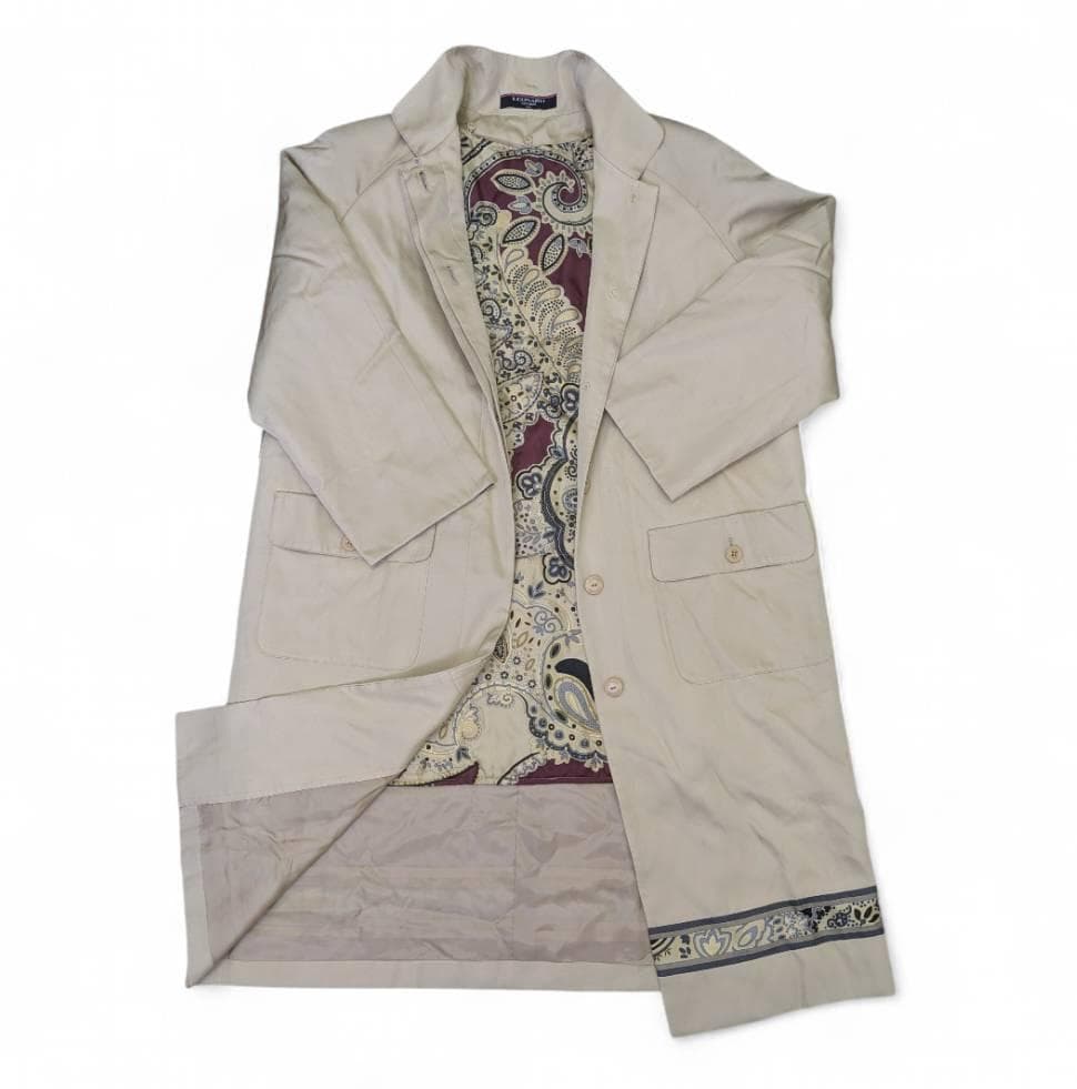 LEONARD レオナール トレンチコート アイボリー １３R