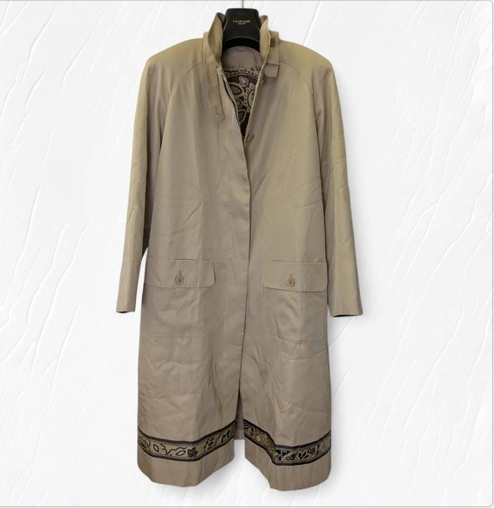 LEONARD レオナール トレンチコート アイボリー １３R