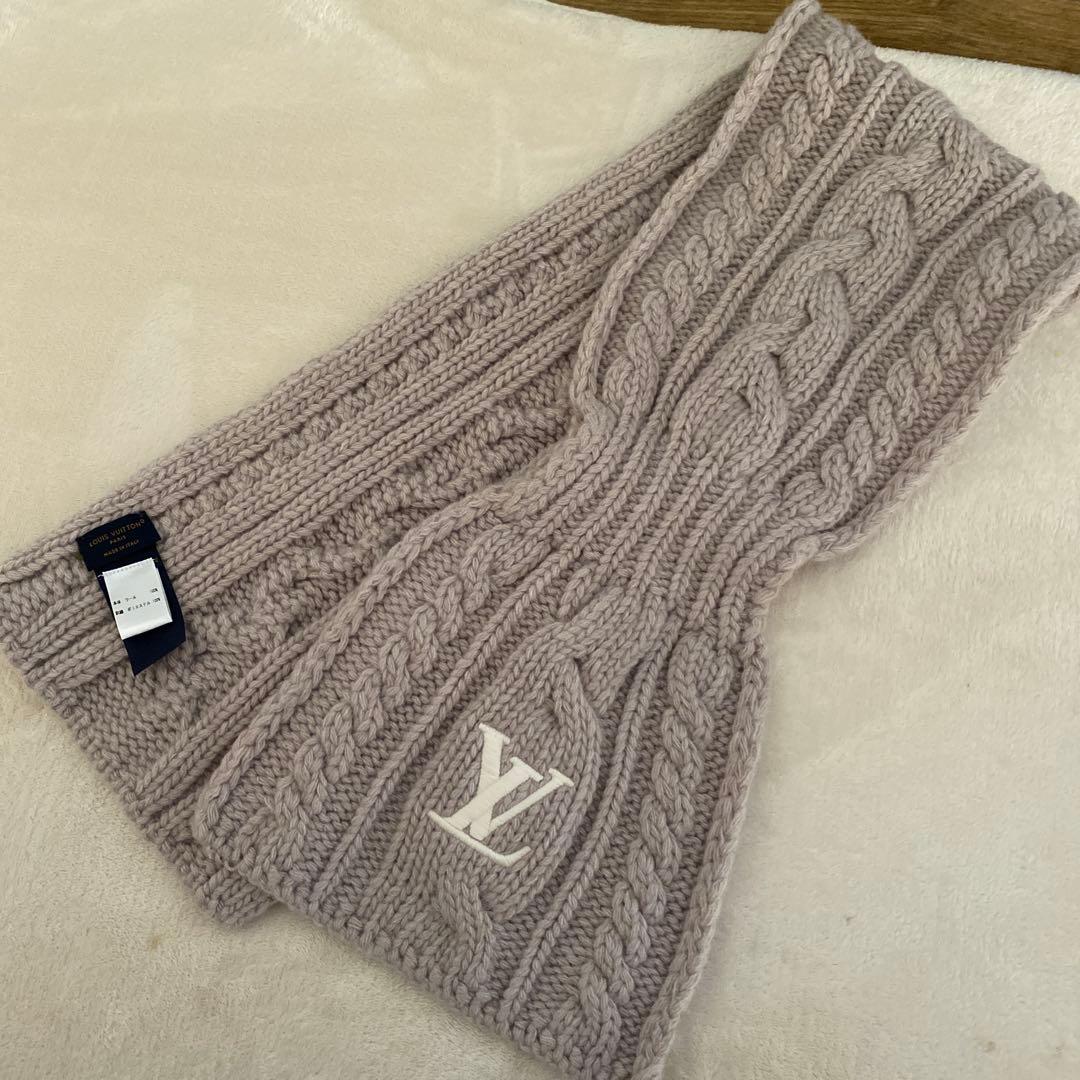 M96754 ヴィトンのマフラー　オンリーIV ミニケーブル　ベージュ