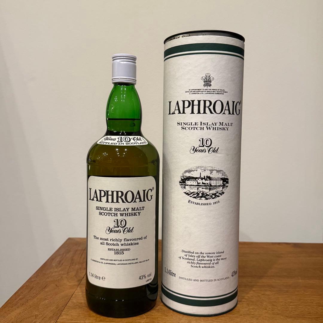 ラフロイグ10年 1.14L43% 箱付LAPHROAIG10Years Old