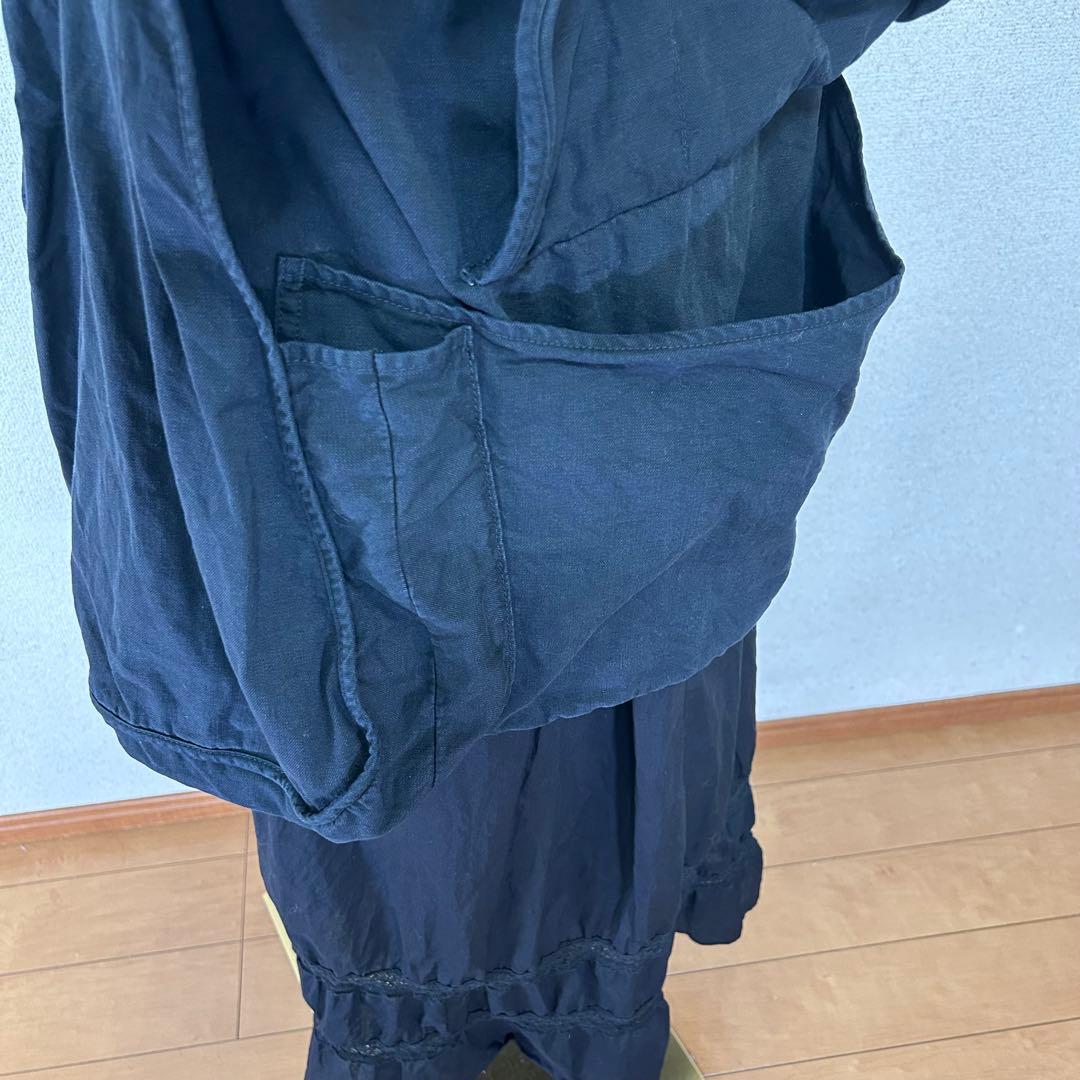 M6918【入手困難】デニムダンガリー ジャンパースカート ティアードスカート