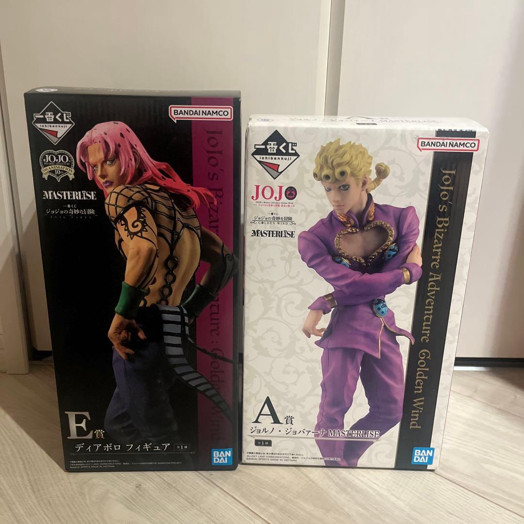 ジョジョ　一番くじ　ジョルノ・ディアボロセット　開封品