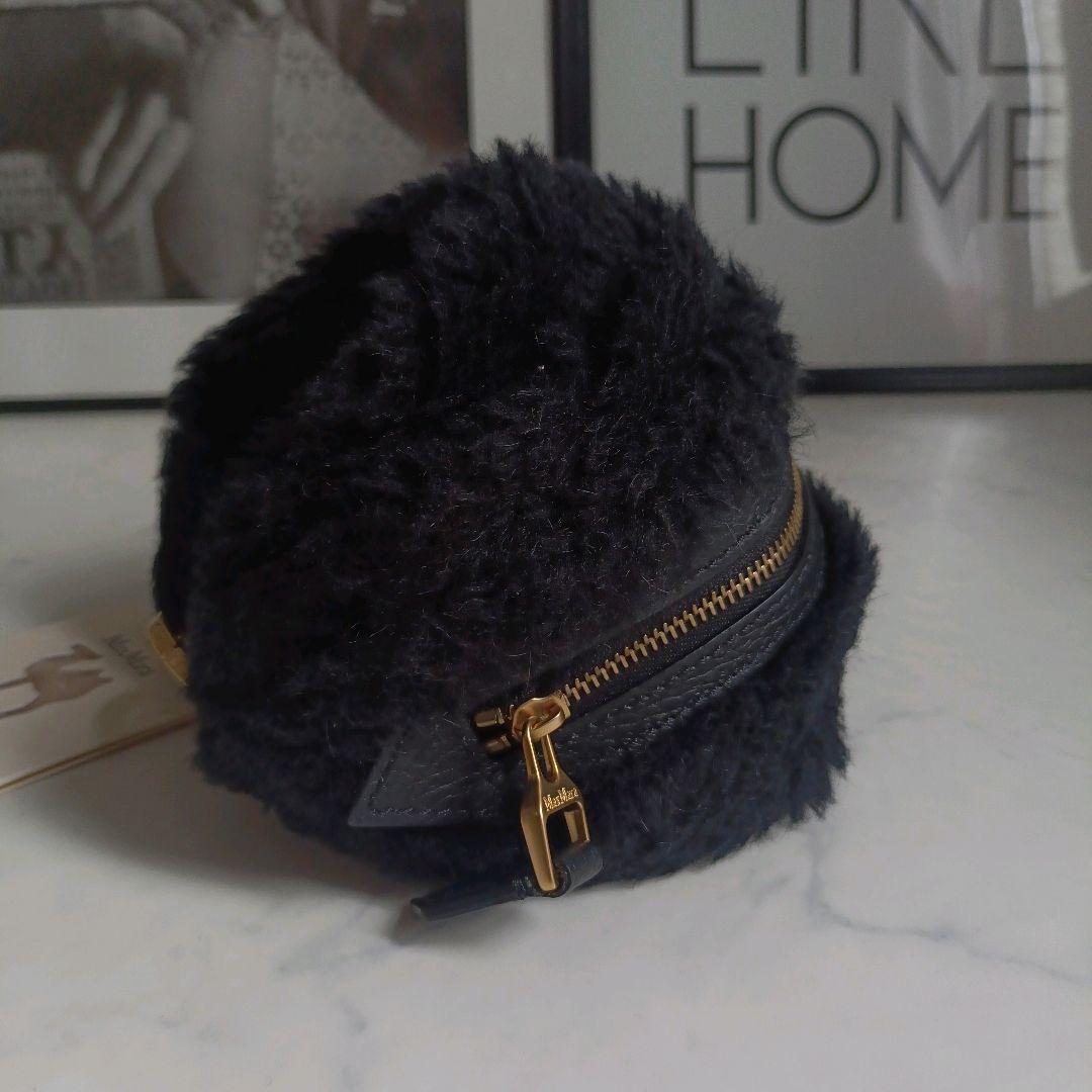 新品未使用❁Max Mara 　テディベア　ミニ クラッチ バッグ アルパカ