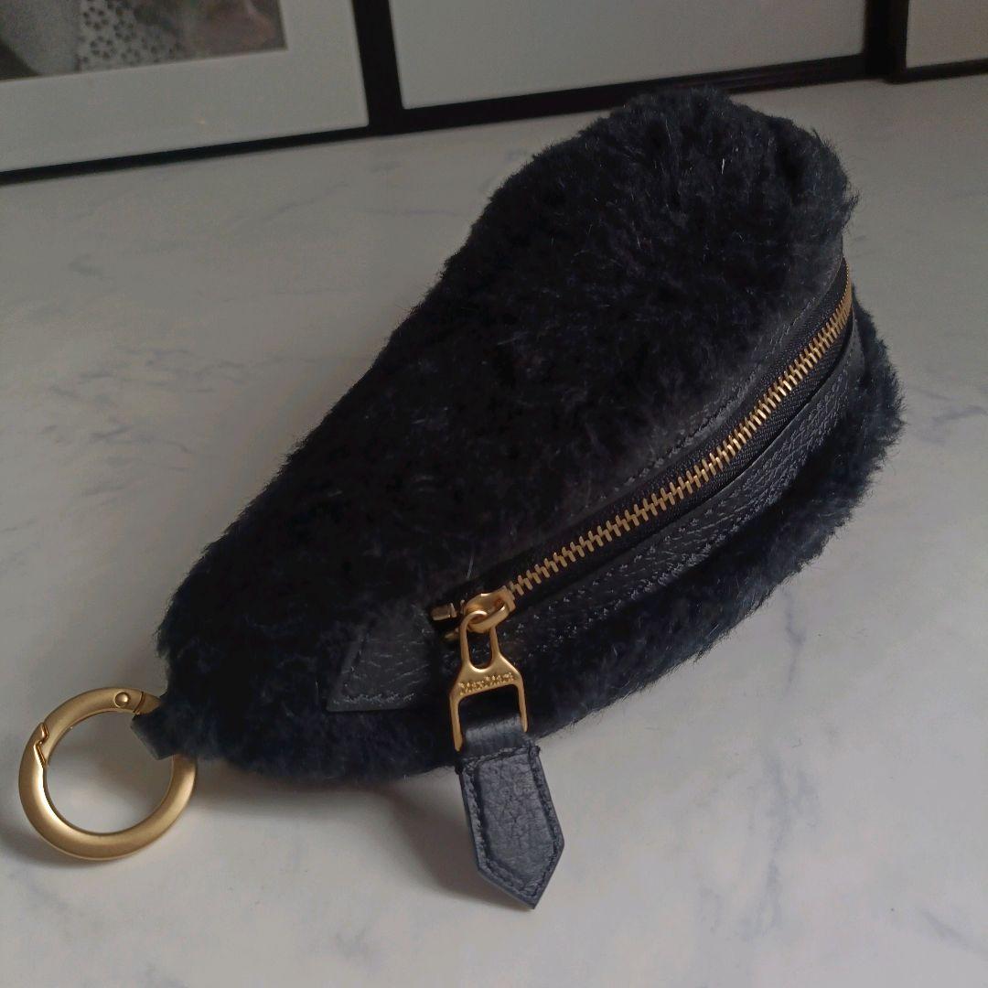 新品未使用❁Max Mara 　テディベア　ミニ クラッチ バッグ アルパカ