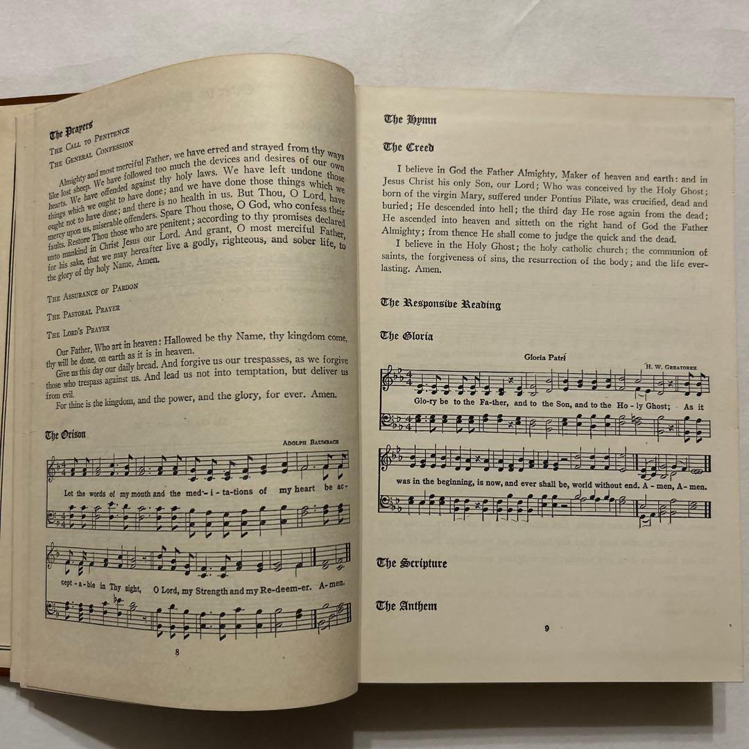 【洋書・キリスト教】海軍と陸軍の讃美歌集 ベネット編 米国製 賛美歌