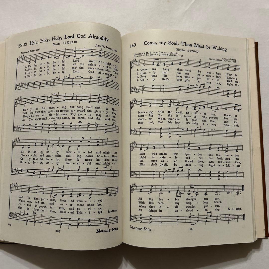 【洋書・キリスト教】海軍と陸軍の讃美歌集 ベネット編 米国製 賛美歌