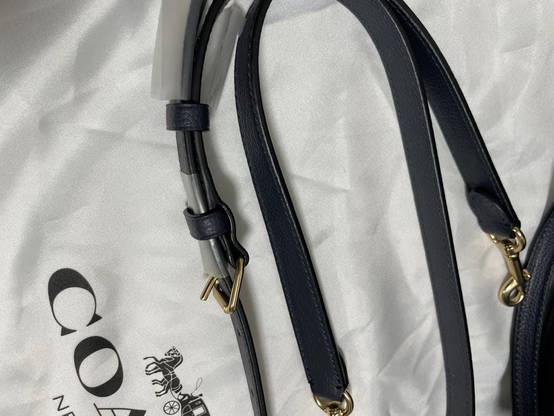 コーチ　ビジネス　ネイビー