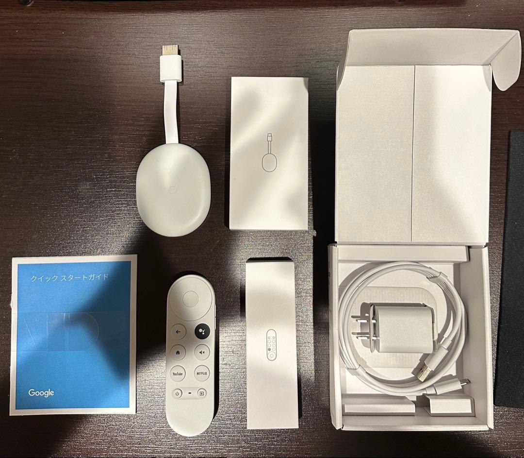 新品　クロームキャストChromecast with Google TV 4K