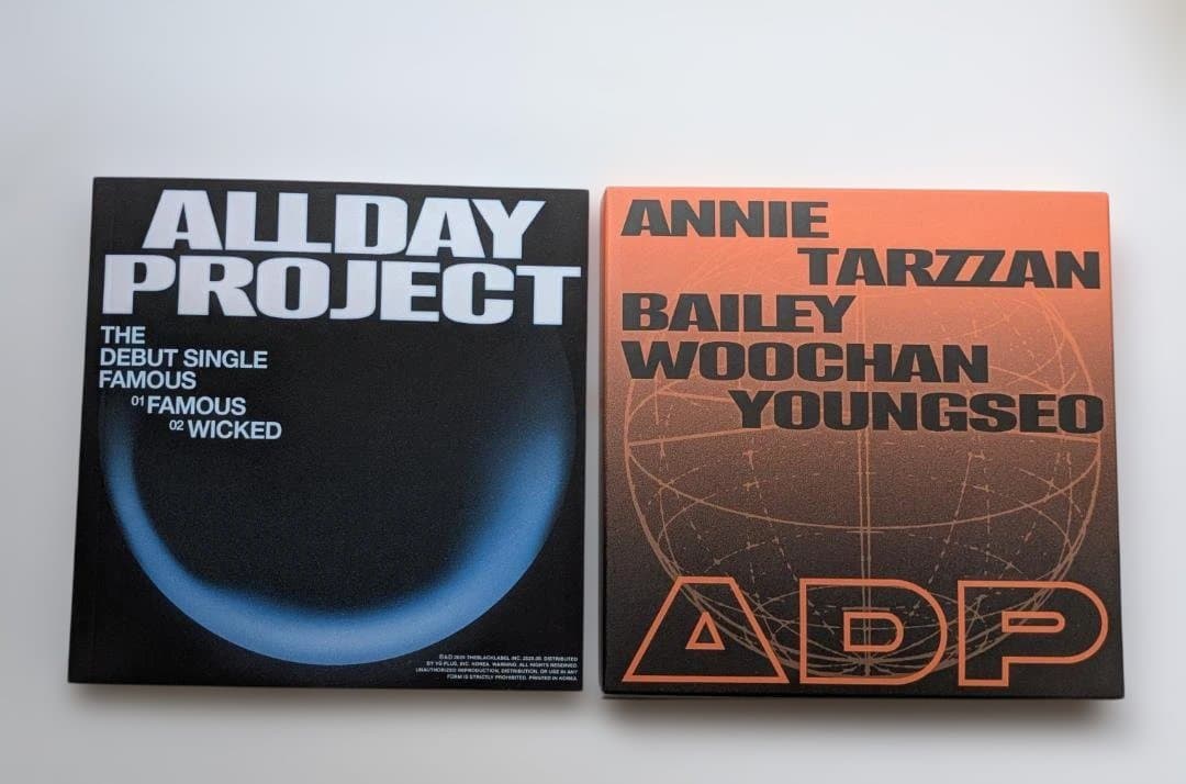 ★非売品◆直筆サインCD◆ALLDAY PROJECT◆ADP◆FAMOUS