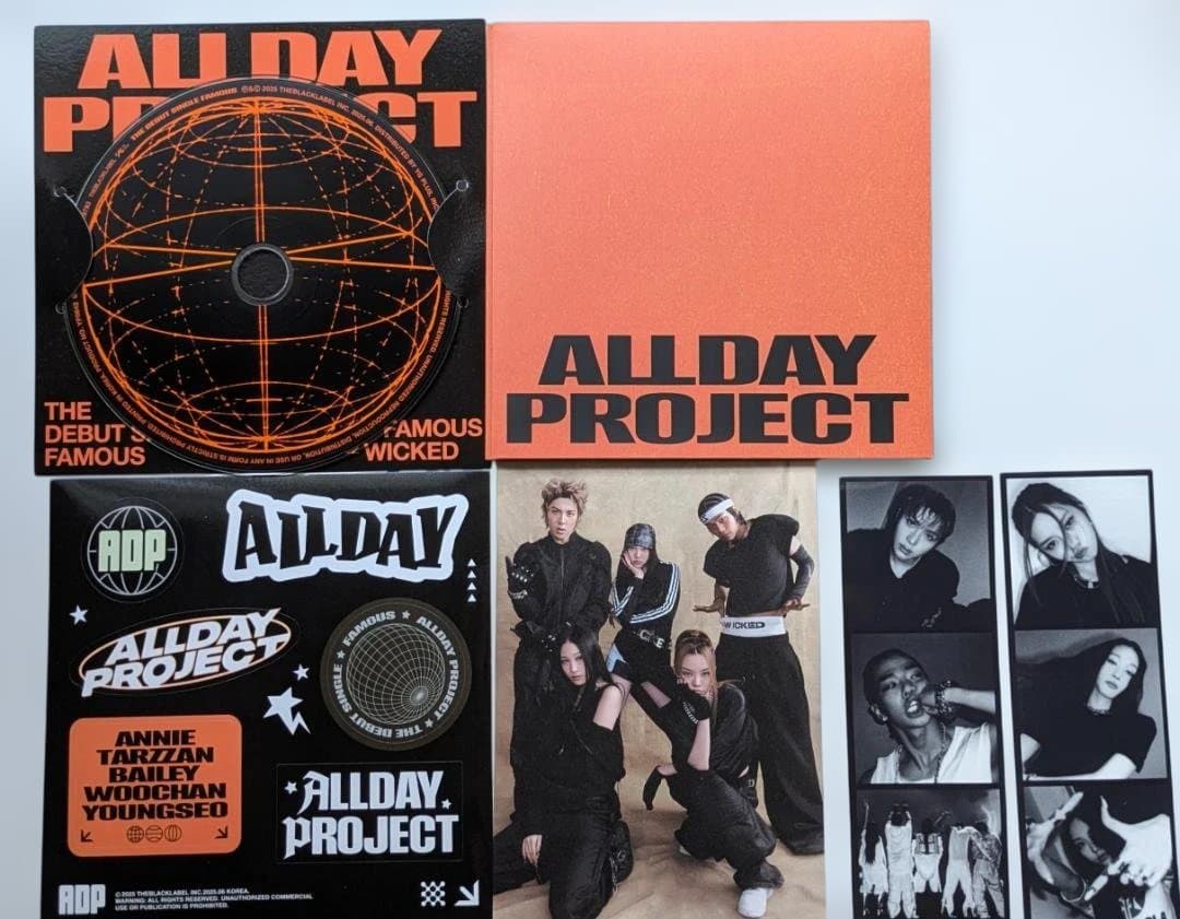 ★非売品◆直筆サインCD◆ALLDAY PROJECT◆ADP◆FAMOUS
