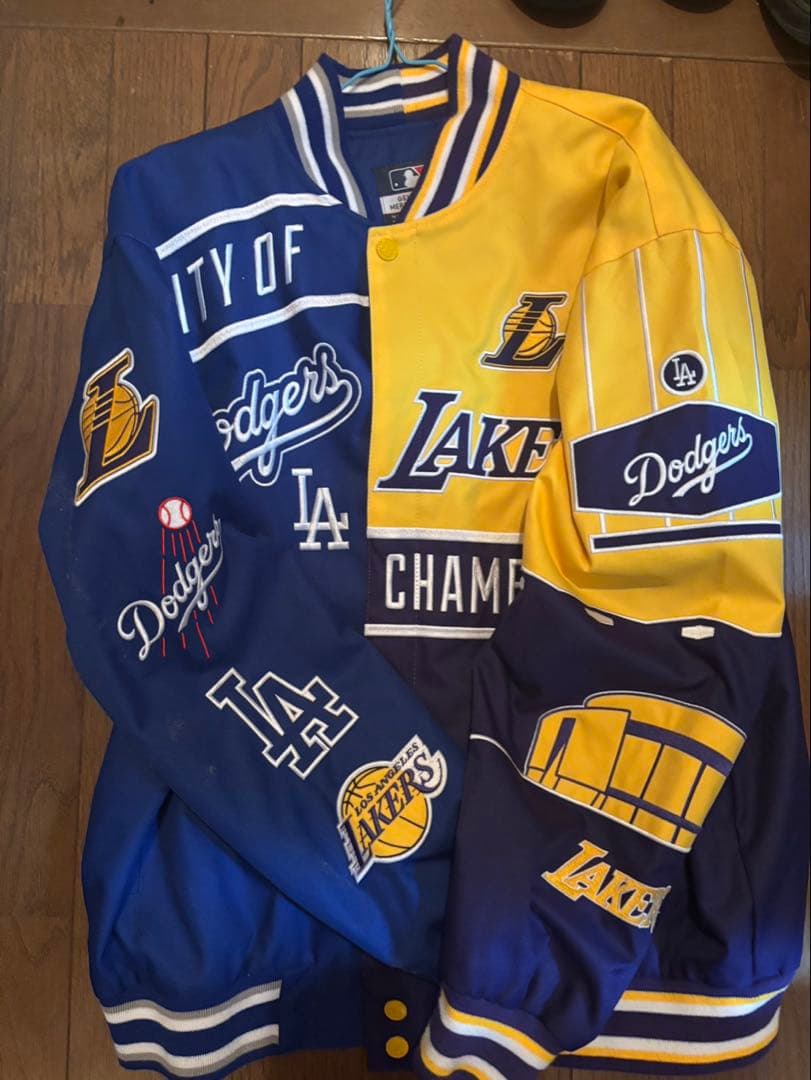 jh design レイカーズ　ドジャース　スタジャン