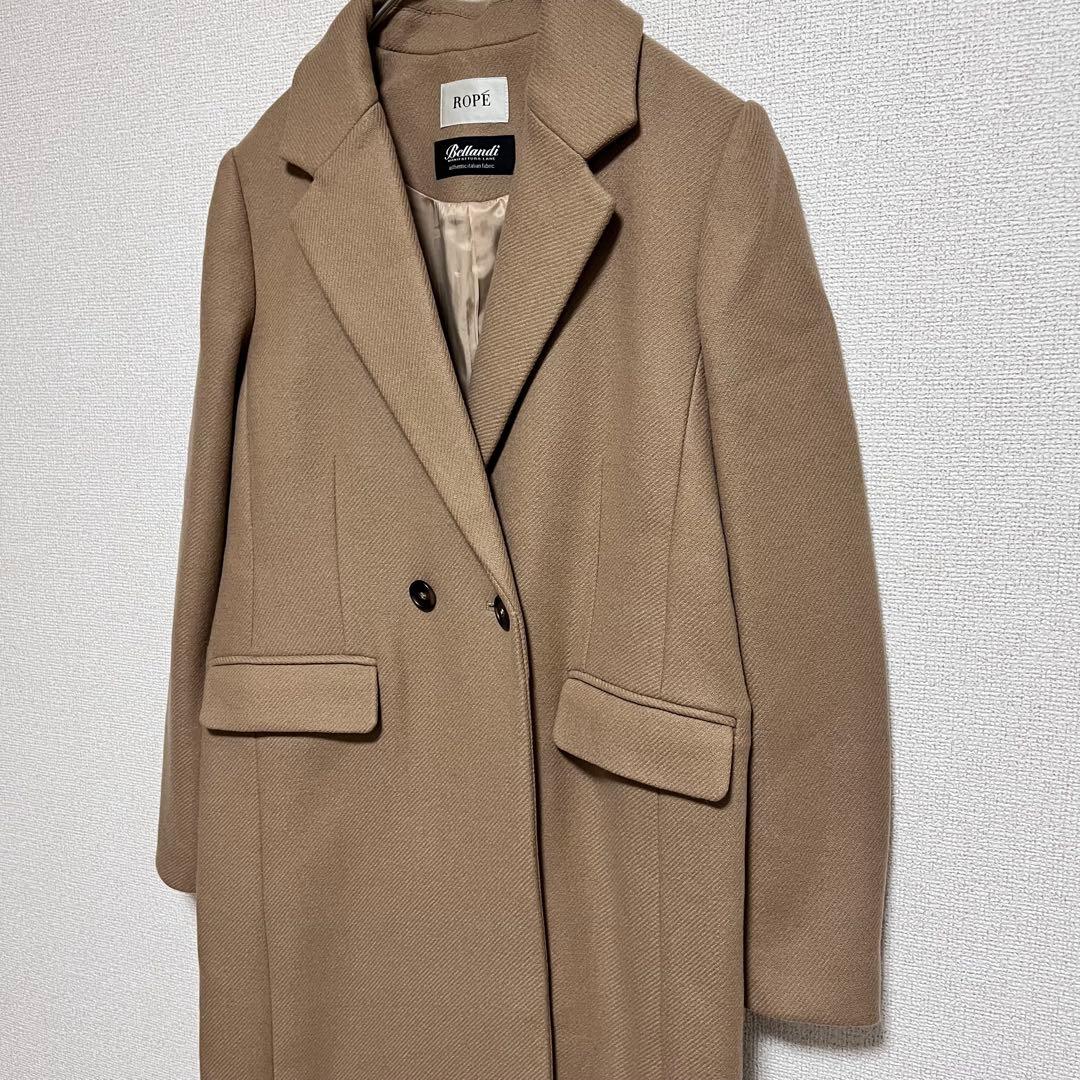 sora　 【BELLANDI】メルトンチェスターコート　ロングコート