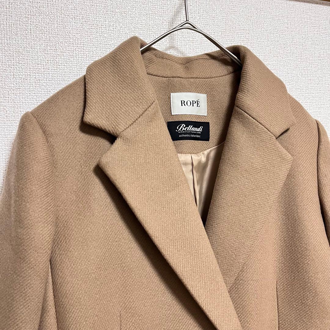 sora　 【BELLANDI】メルトンチェスターコート　ロングコート