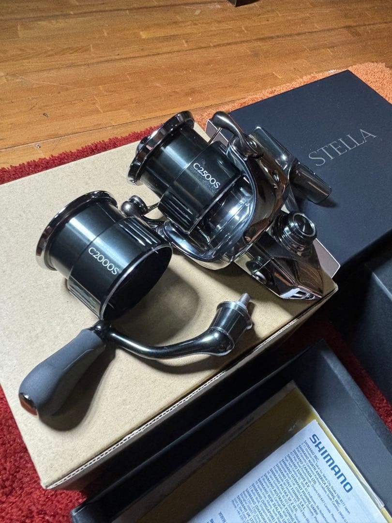 シマノ　22ステラc2500s 2000替スプール付き