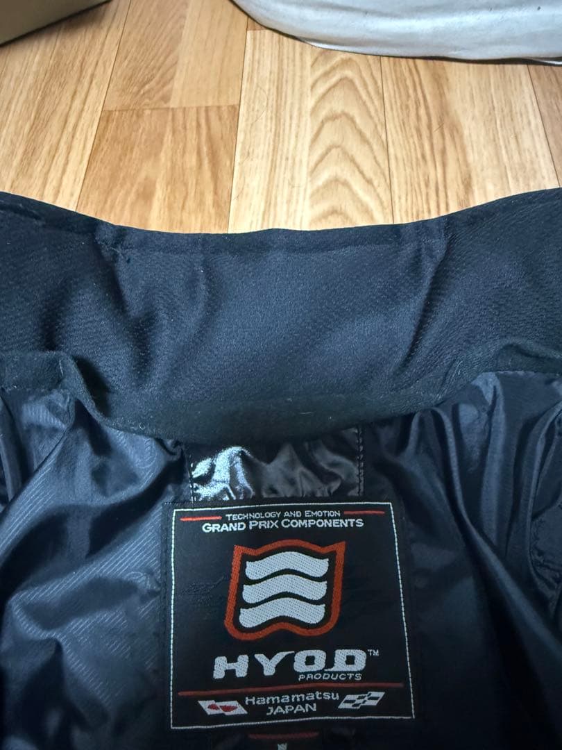 【超美品】HYOD ST-J801S Lサイズ シャイニーブラック D3O付き