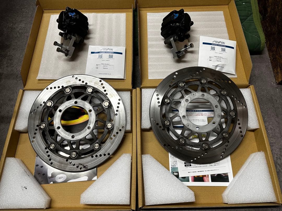 Z1 ダブルディスクキット、キャリパーセット