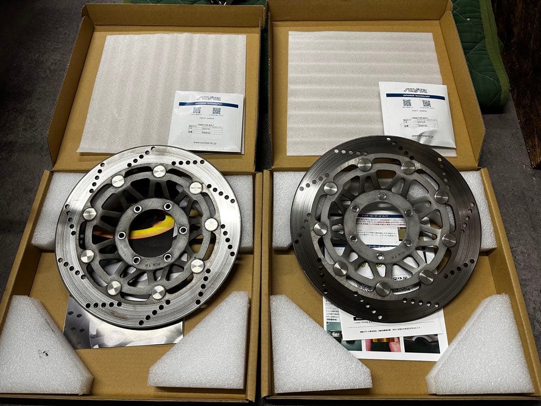 Z1 ダブルディスクキット、キャリパーセット