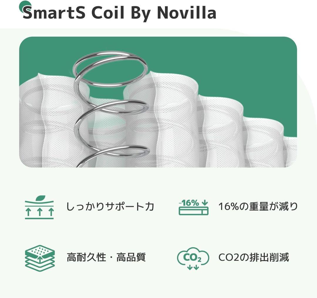 マットレス ダブル 硬め 極厚20cm ポケットコイル 硬さ180N