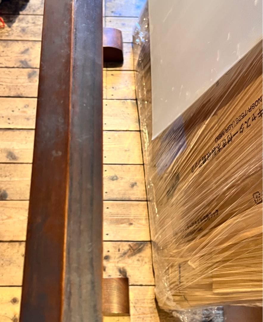 木製 衝立 自立式 障子 戸 間仕切り 和 古家具 古民具 高級 材木 天然