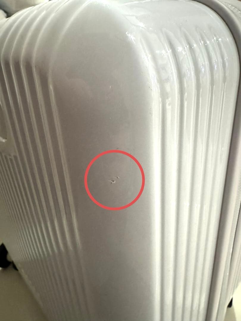 innovator イノベーター スノーホワイト ストライプ キャリーケース