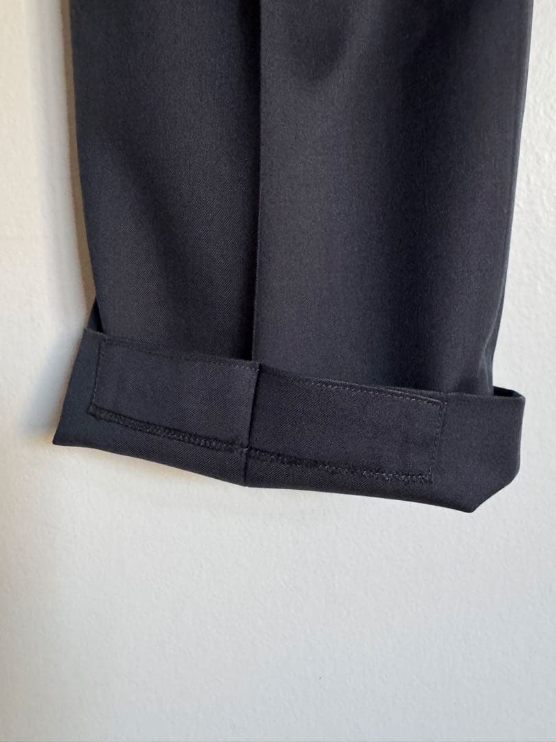 最終　GUCCI濃紺 ビジネススーツ ジャケットとパンツセット　L イタリア50