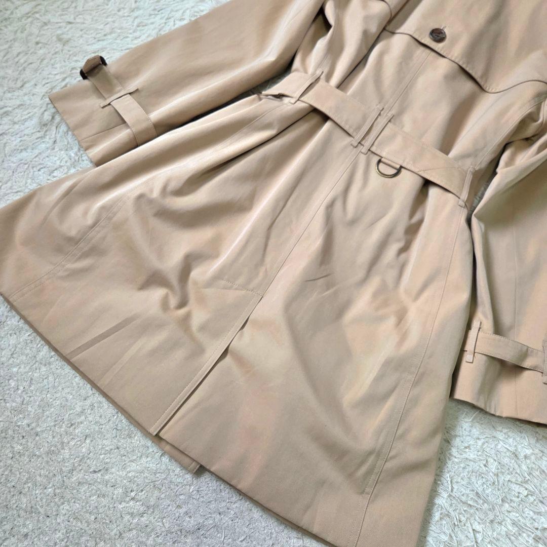 美品 バーバリー ハニーベージュ トレンチコート ライナー ノバチェック 40L