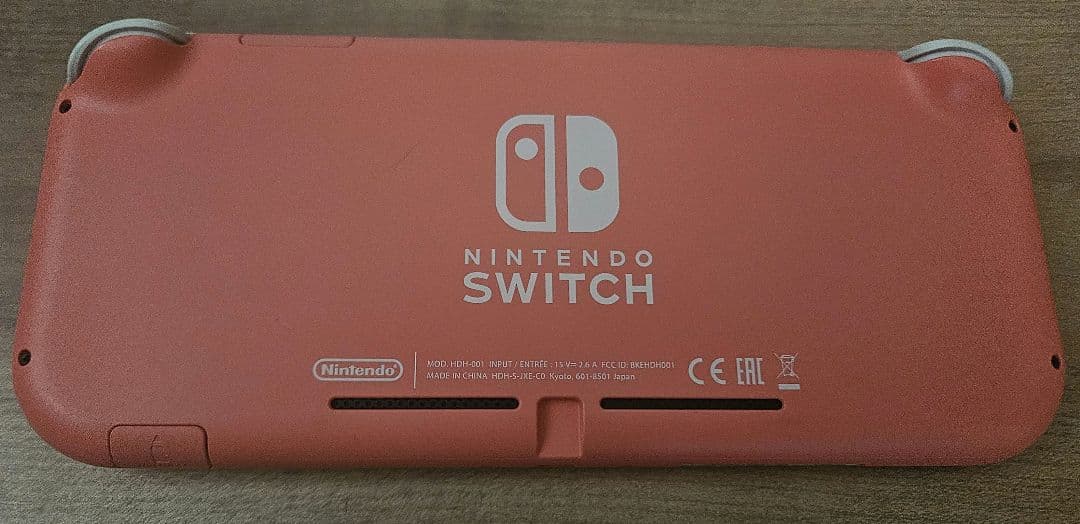 Nintendo Switch Lite コーラルピンク 本体と充電器付き