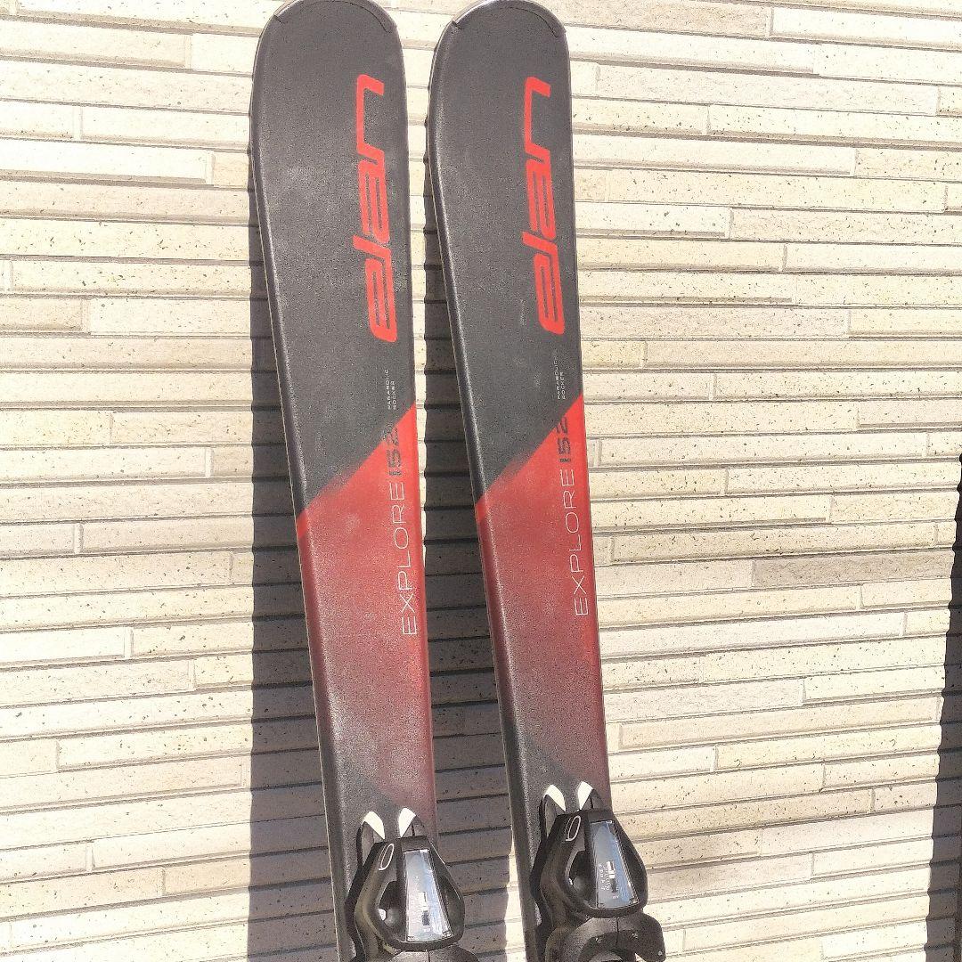 EXPLORE 6 スキー板　152cm elan GW調整ビンディング