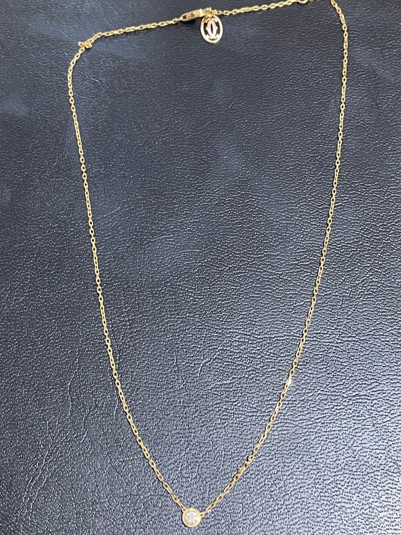 カルティエ　ダムールネックレス SM YG