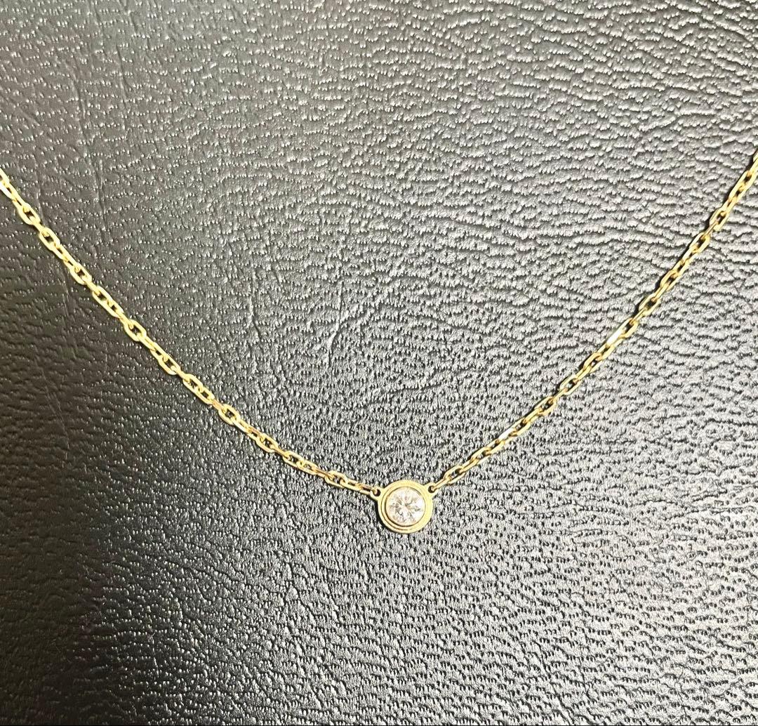 カルティエ　ダムールネックレス SM YG