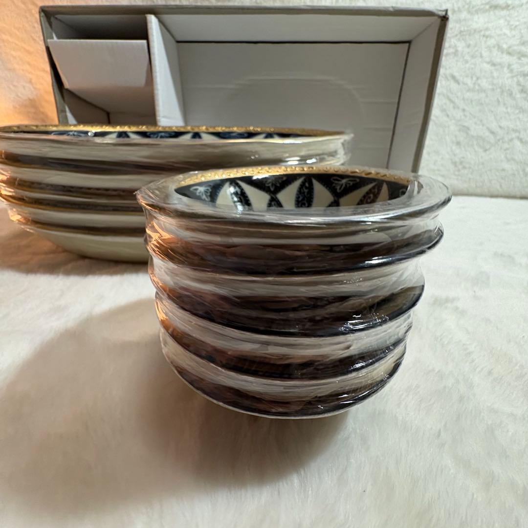 完全新品未使用　美濃焼★エクレクティックカイカイ★ハイヤームの詩★銘々皿★楕円