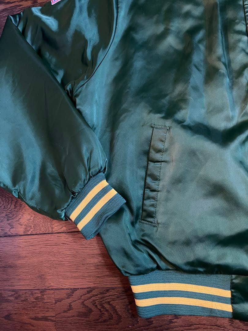 Chalk Line アスレチックス　スタジャン　サイズＬ　アメリカ製　MLB