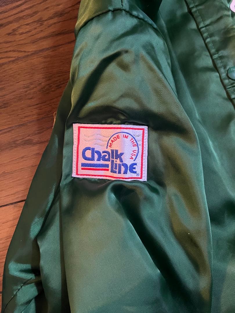 Chalk Line アスレチックス　スタジャン　サイズＬ　アメリカ製　MLB
